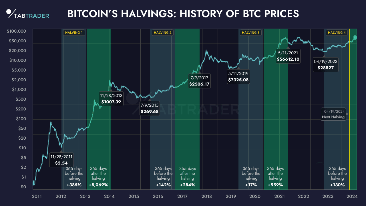 Bitcoin historical price chart growth