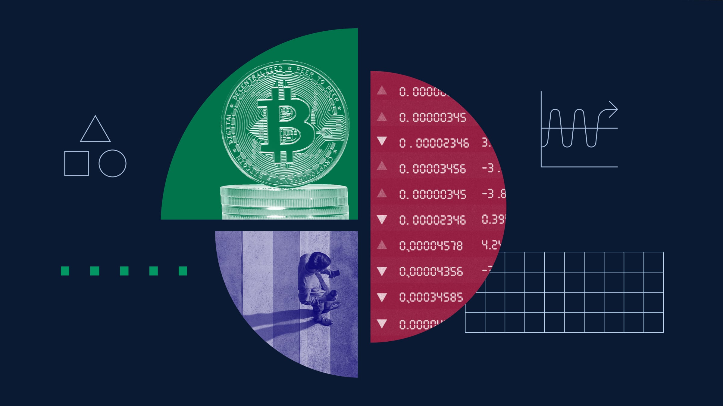 Comparison of traditional 401K asset allocation versus a modern portfolio including Bitcoin, illustrating diversification for retirement investors in 2025.